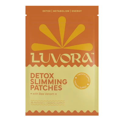 Påse Luvora Detox Slimming Patches med 30 viktminskningsplåster med bigift